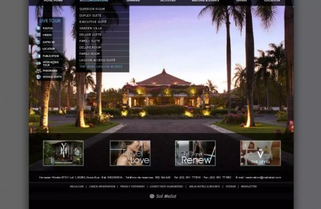Meliá Bali - Optimización SEO Mallorca y Desarrollo de Páginas Web en Palma de Mallorca