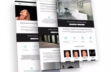 Alberto Garcia Clinicas Dentales - Optimización SEO Mallorca y Desarrollo de Páginas Web en Palma de Mallorca