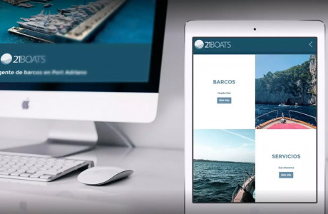 21 boats - Agencia de Desarrollo y Diseño Web en Mallorca, España