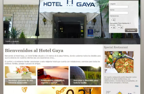 hotel gaya - Ma-no, SEO-Optimierung auf Mallorca und Webentwicklung in Palma de Mallorca