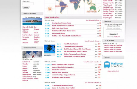travelinhotel - Search Engine Specialists Web Portal Creation and e-commerce Mallorca